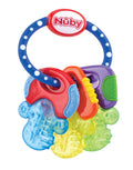 Nuby Bitring Icybite Nycklar Blå/Gul/Grön +3m