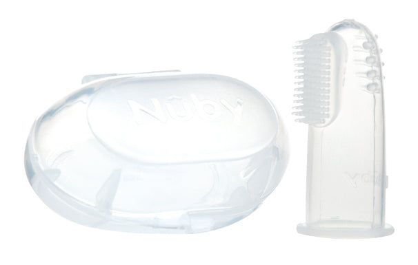 Nuby Silikontandborste För Finger +3m