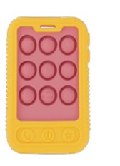 Nuby Bitleksak Telefon Rosa/Gul +3m