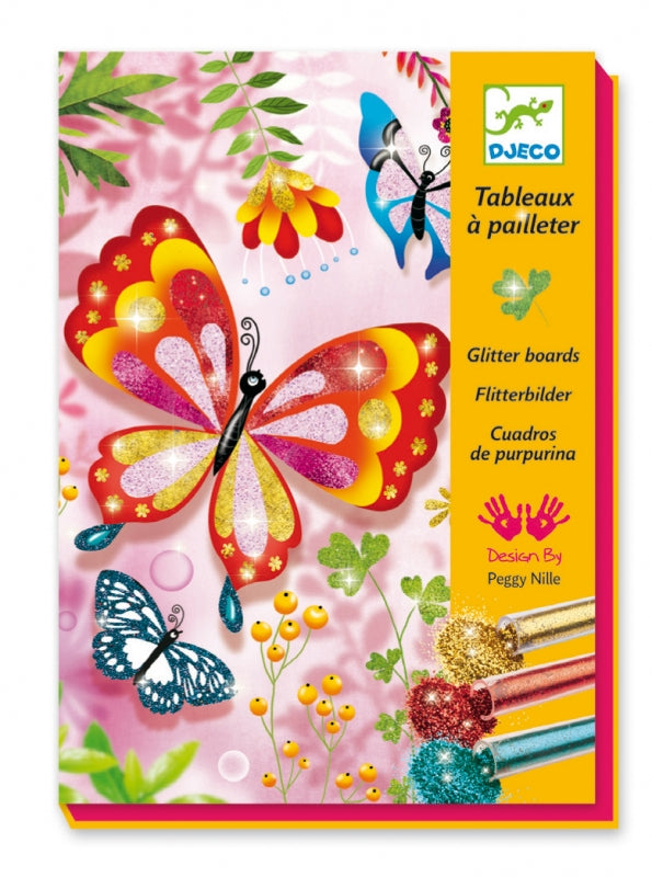 Djeco Glitter butterflies