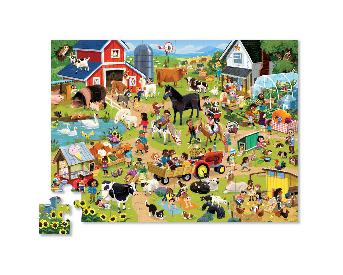Crocodile Creek Pussel Day at the Farm (48 bitar)