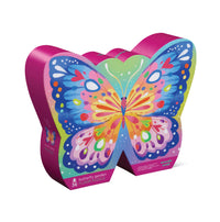 Thumbnail for Crocodile Creek Pussel Butterfly Garden Foil Stamped (36 bitar)