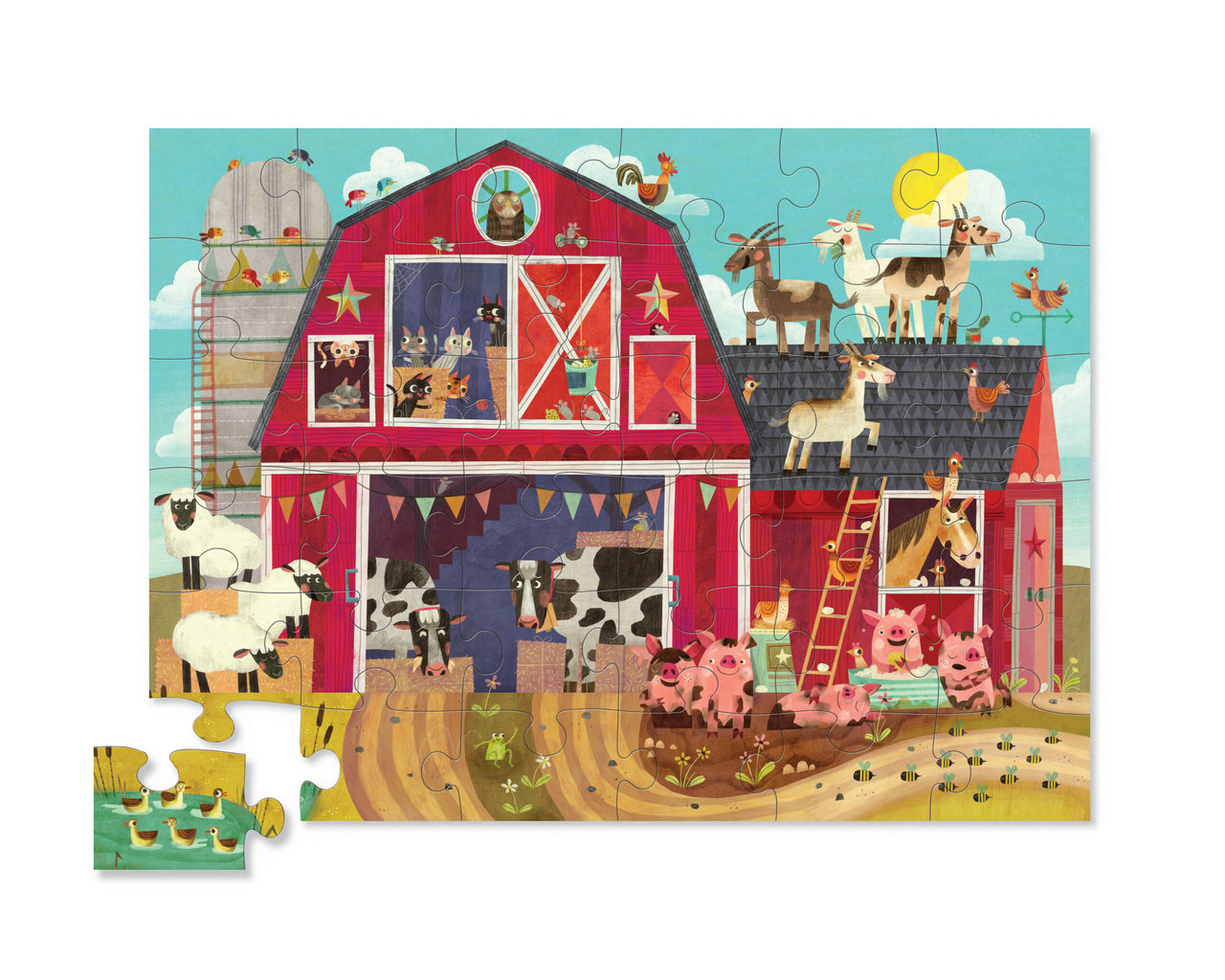 Crocodile Creek Pussel Barnyard Buddies (36 bitar)