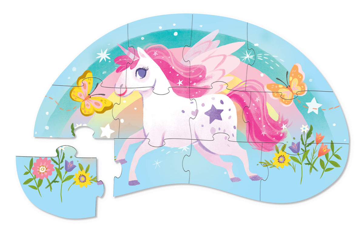Crocodile Creek Minipussel Sweet Unicorn (12 bitar)