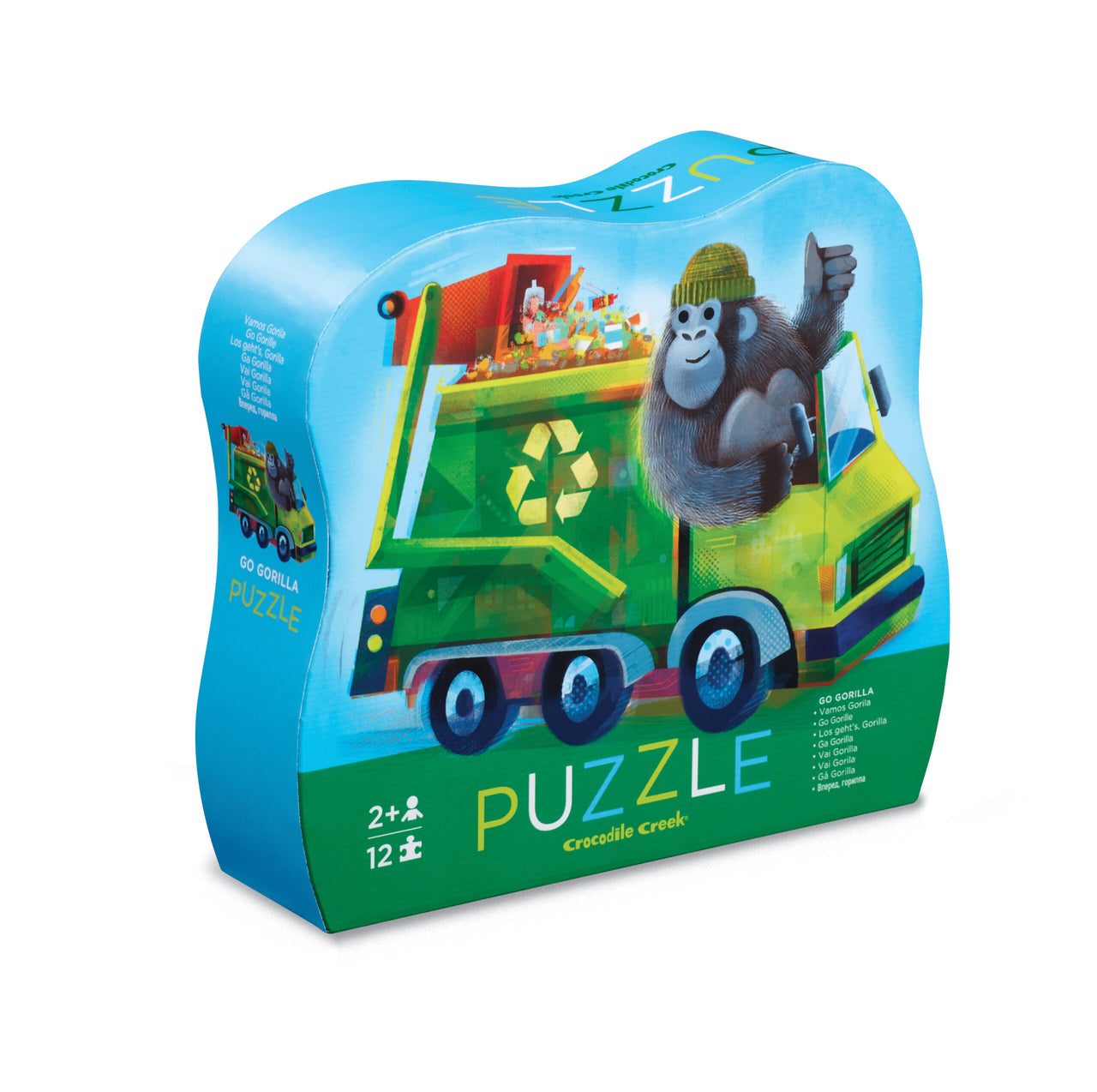Crocodile Creek Minipussel Go Gorilla (12 bitar)