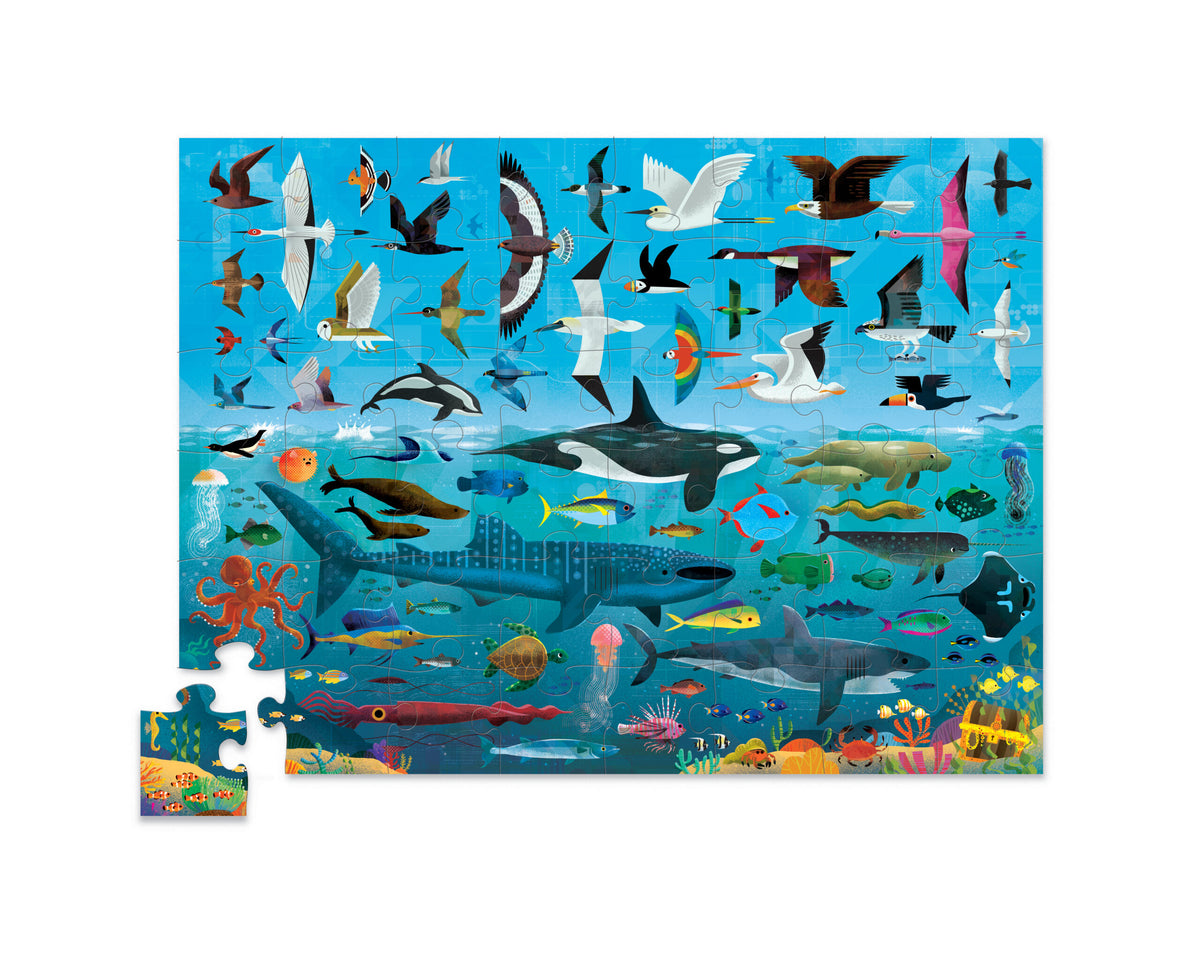 Crocodile Creek Pussel Sea and Sky (48 bitar)
