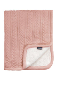 Thumbnail for Vinter & Bloom Filt Cuddly Dusty Rose