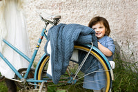 Thumbnail for Vinter & Bloom Filt Cuddly Storm Blue