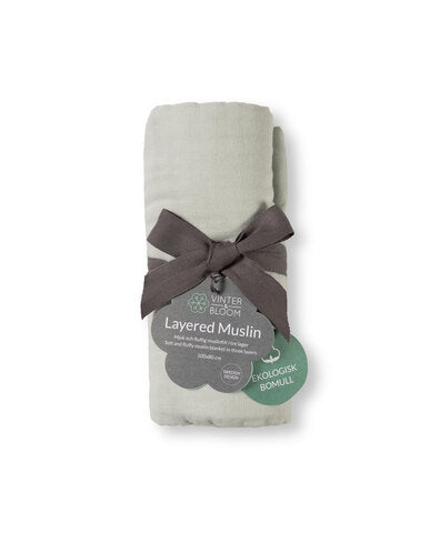 Vinter & Bloom Filt Layered Muslin Eko Sage Green
