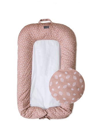 Vinter & Bloom Nordic Leaf Sleep Nest Misty Rose