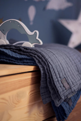 Vinter & Bloom Filt Layered Muslin Eko Steel Grey