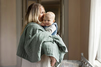 Thumbnail for Vinter & Bloom Filt Layered Muslin Eko Jade Green