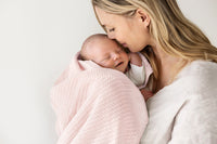 Thumbnail for Vinter & Bloom Filt Soft Grid Eko Baby Pink