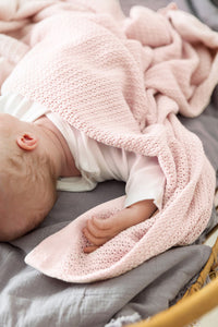 Thumbnail for Vinter & Bloom Filt Soft Grid Eko Baby Pink