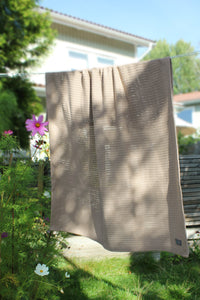 Thumbnail for Vinter & Bloom Filt Soft Grid Eko Pebble Greige