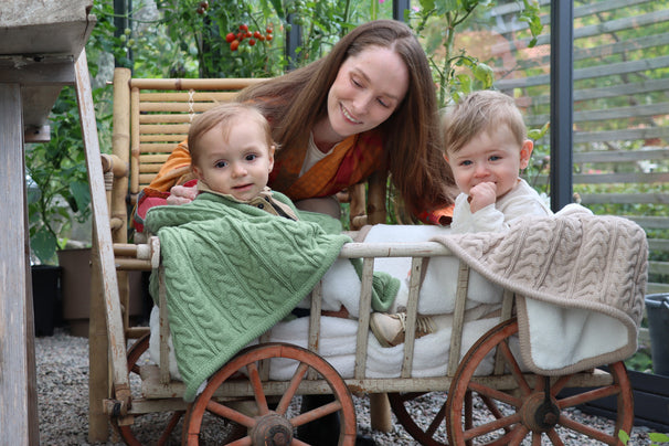 Vinter & Bloom Filt Cuddly Basil Green
