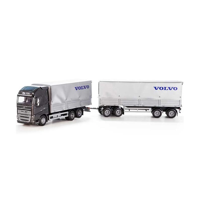 Emek Volvo FH16 750 med trailer och kapell 1:25