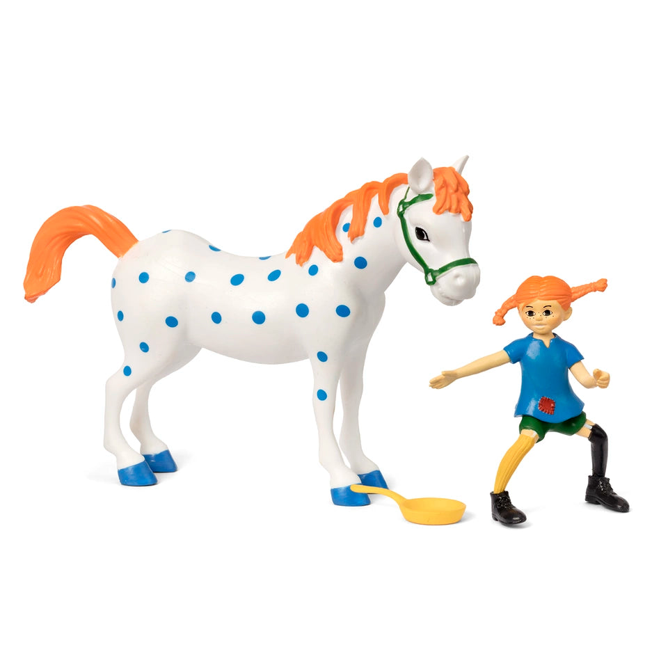 Pippi Figursæt Pippi & Lille Gubben