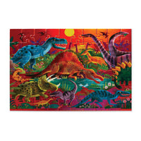 Thumbnail for Crocodile Creek Holografiskt pussel Dazzling Dinosaurs (60 bitar)