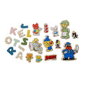 Bamse magnetbogstaver og figurer (64 dele)