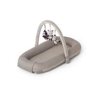 Thumbnail for Carlo Baby Babynest med lekbåge & 3 leksaker Grå