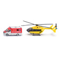 SIKU Set med ambulans & helikopter 1:87