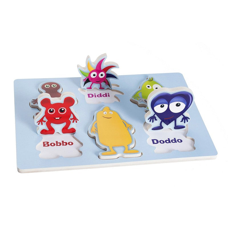 Babblarna Formpussel (6 figurer)