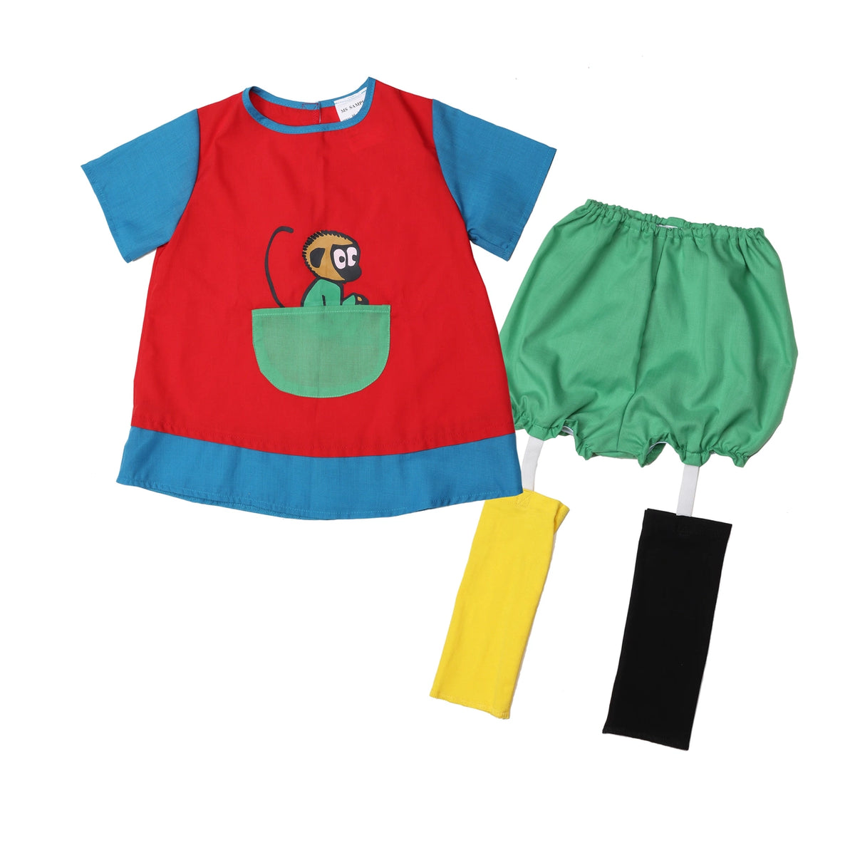 Pippi Utklädningskläder 92-104cl / 2-4år