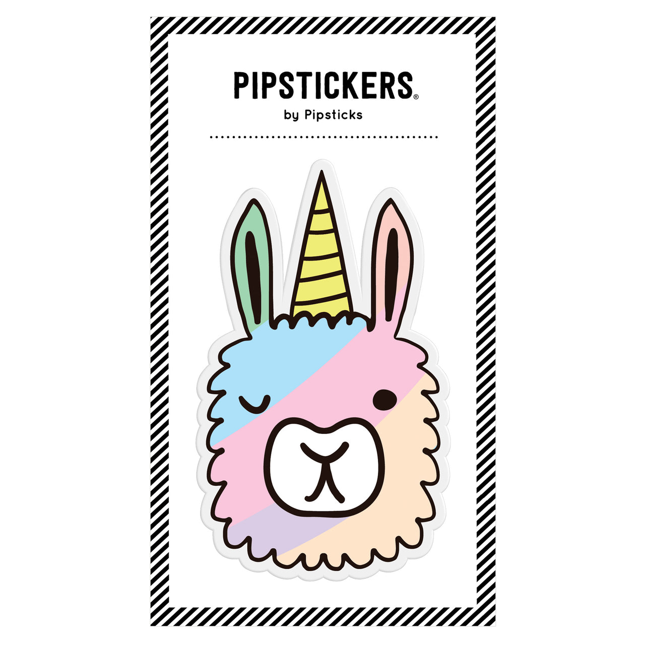 Pipsticks Klistermärken 3D Big Puffy Llamacorn