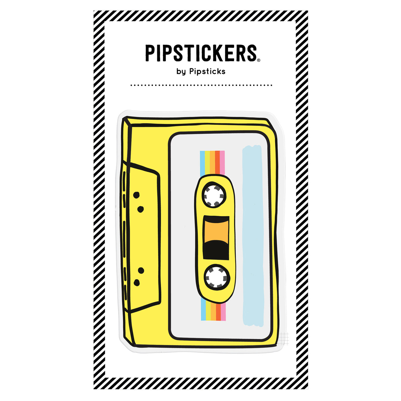 Pipsticks Klistermärken 3D Big Puffy Cassette