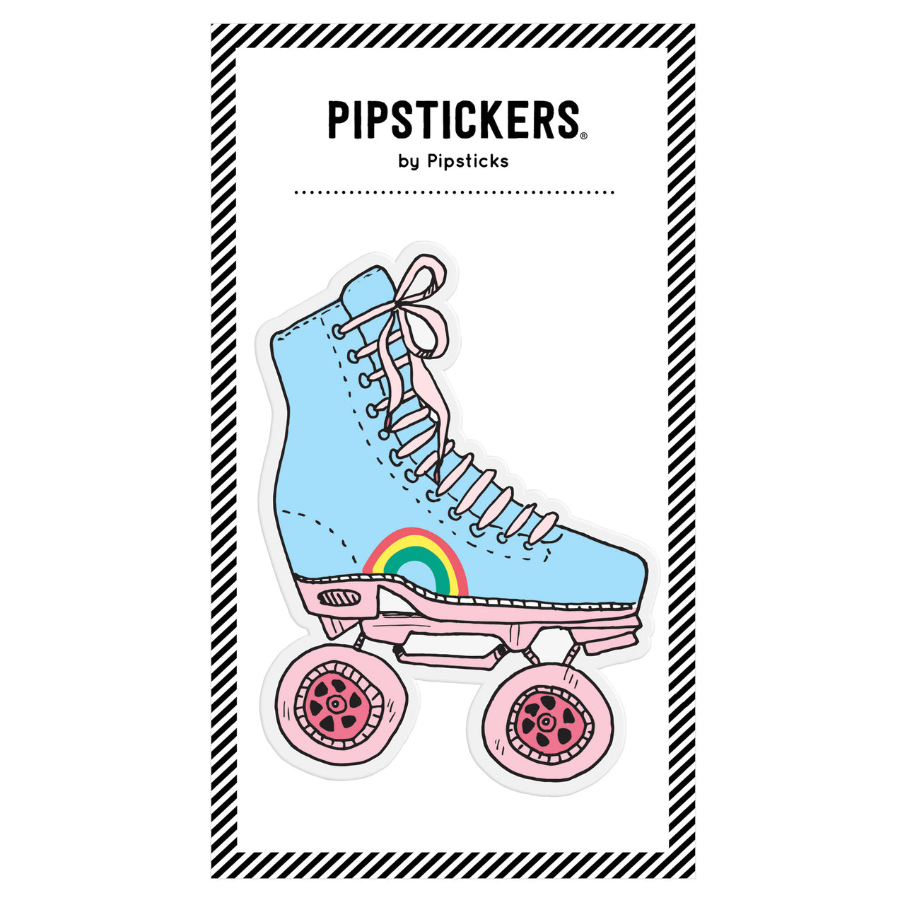 Pipsticks Klistermärken 3D Big Puffy Roller Skate