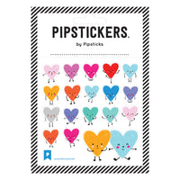Thumbnail for Pipsticks Klistermärken i PVC Heart Beats