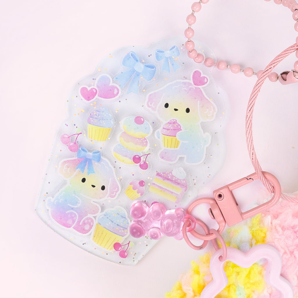 Tiger Tribe Pysselbox Bag Charm Fluffy Dog – bild 7