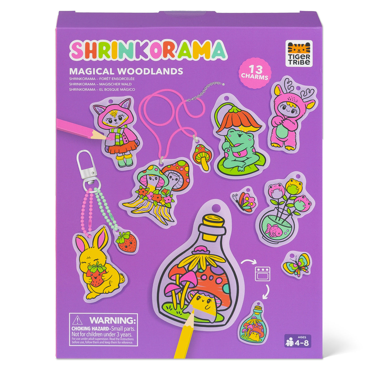 Tiger Tribe Pysselbox Shrinkorama Magical Woodlands