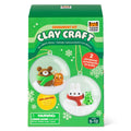 Tiger Tribe Pysselbox Clay Craft Ornament Kit Bear & Bunny