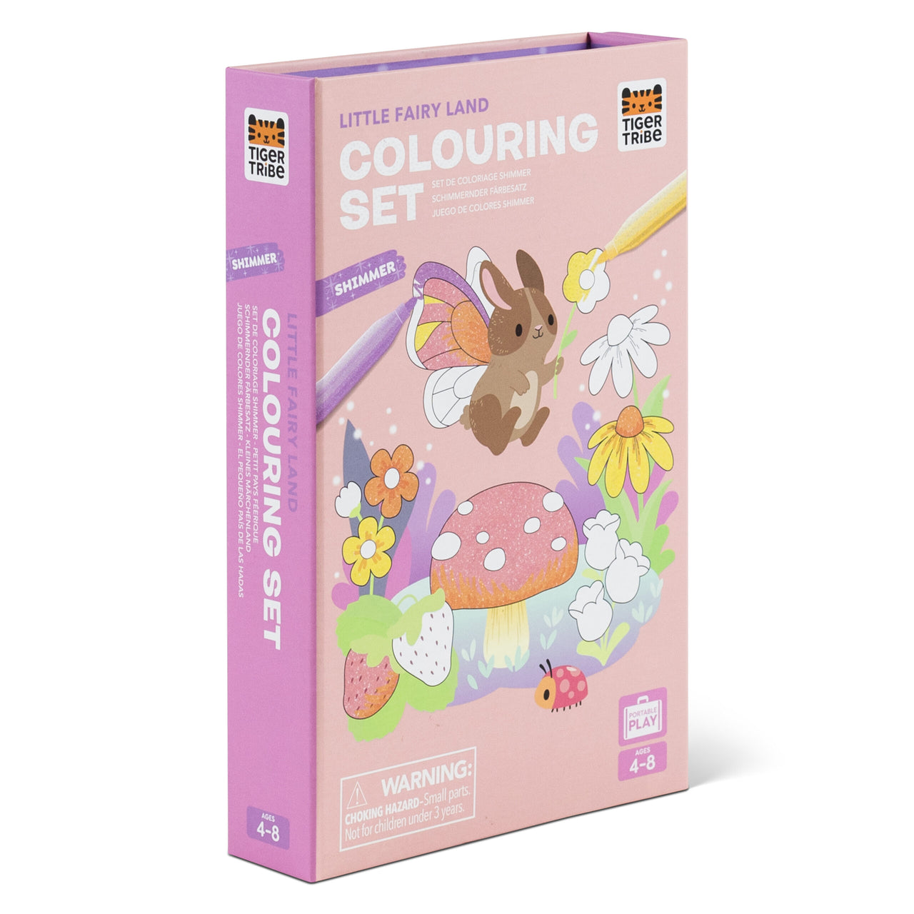 Tiger Tribe Målarset Shimmer Colouring Little Fairy Land