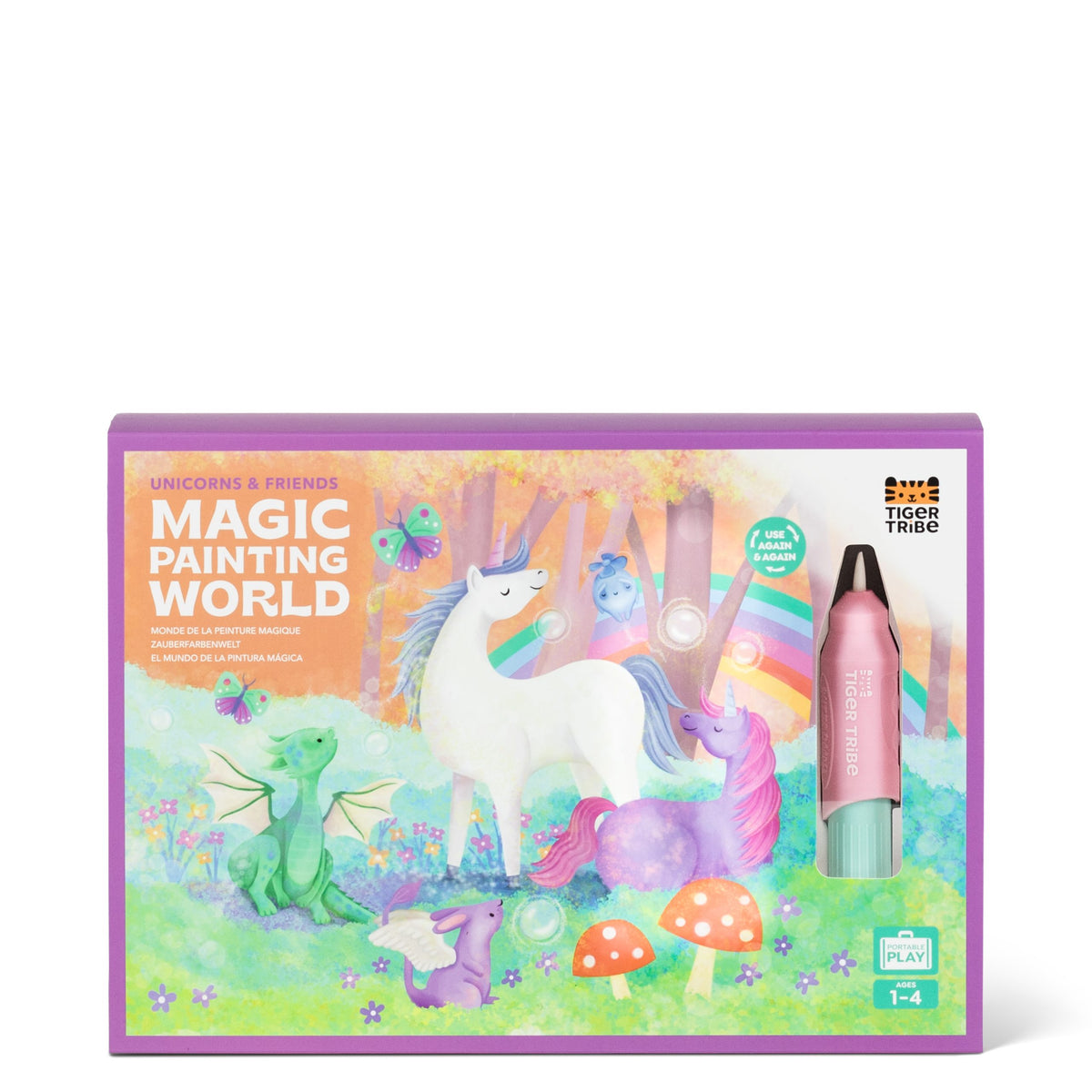 Tiger Tribe Målarset Magic Painting World Unicorns & Friends