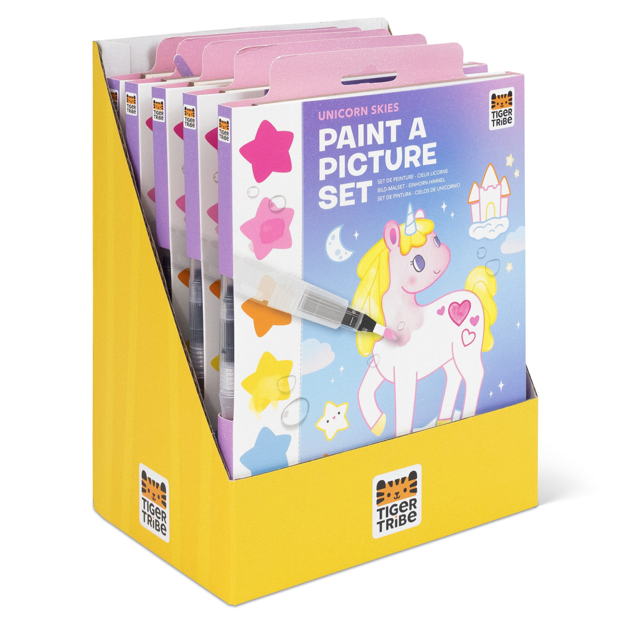 Tiger Tribe Målarset Paint A Picture Unicorn Skies