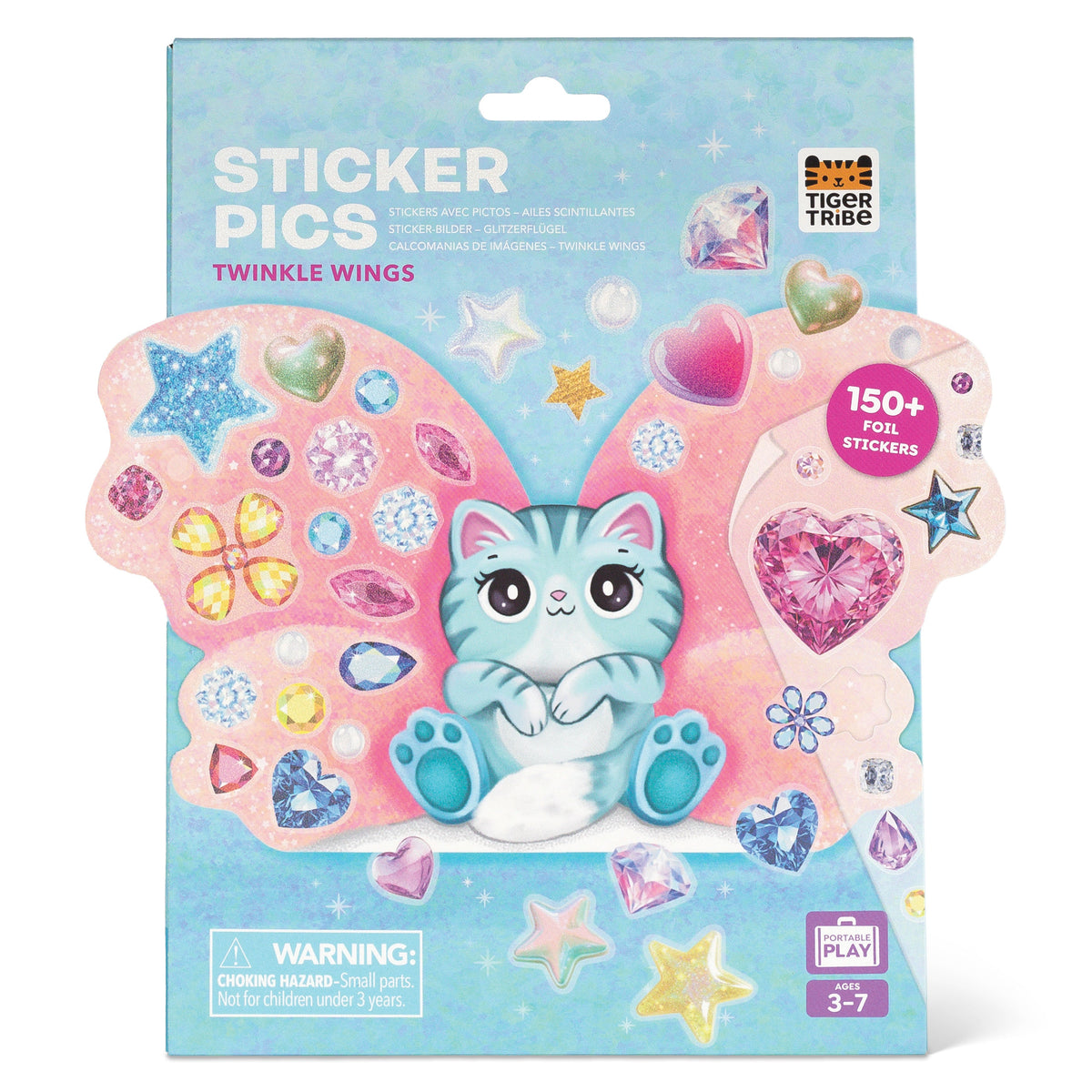 Tiger Tribe Klistermärken Sticker Pics Twinkle Wings