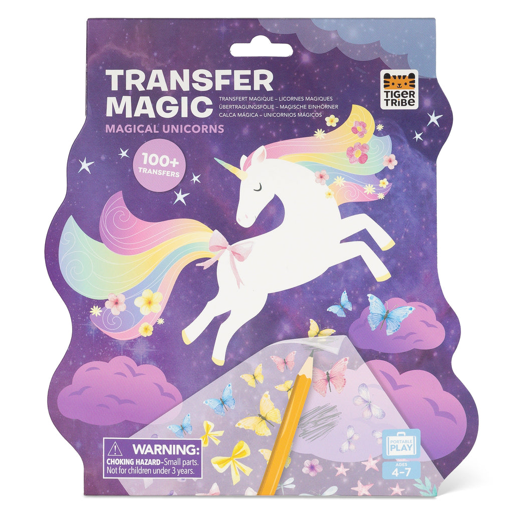 Tiger Tribe Pysselbox Transfer Magic Magical Unicorns
