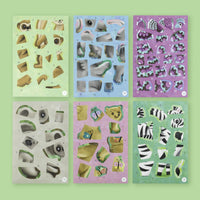 Thumbnail for Tiger Tribe Pysselbok med klistermärken Animals (16 ark)