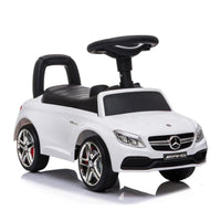 Thumbnail for Azeno Mercedes AMG C63 Coupe Vit Gåbil för barn från sidan framifrån