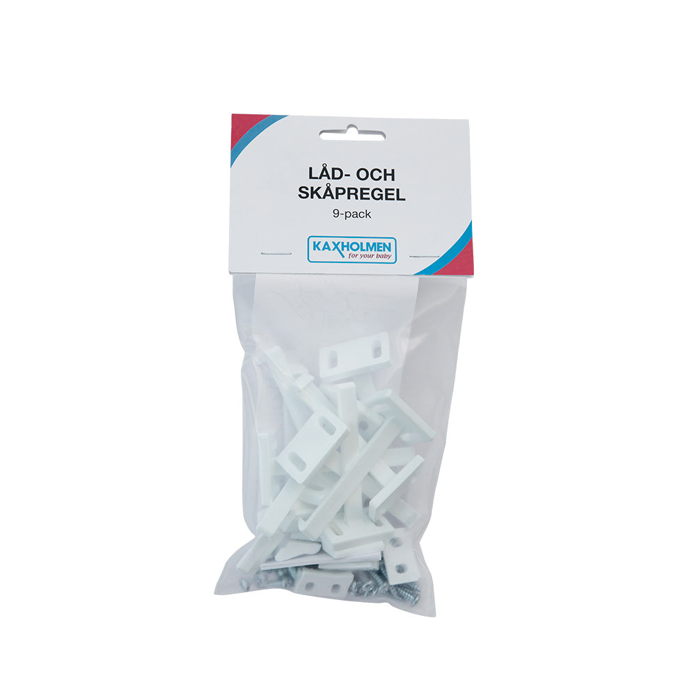 Kaxholmen Låd- & skåpregel (9-pack)