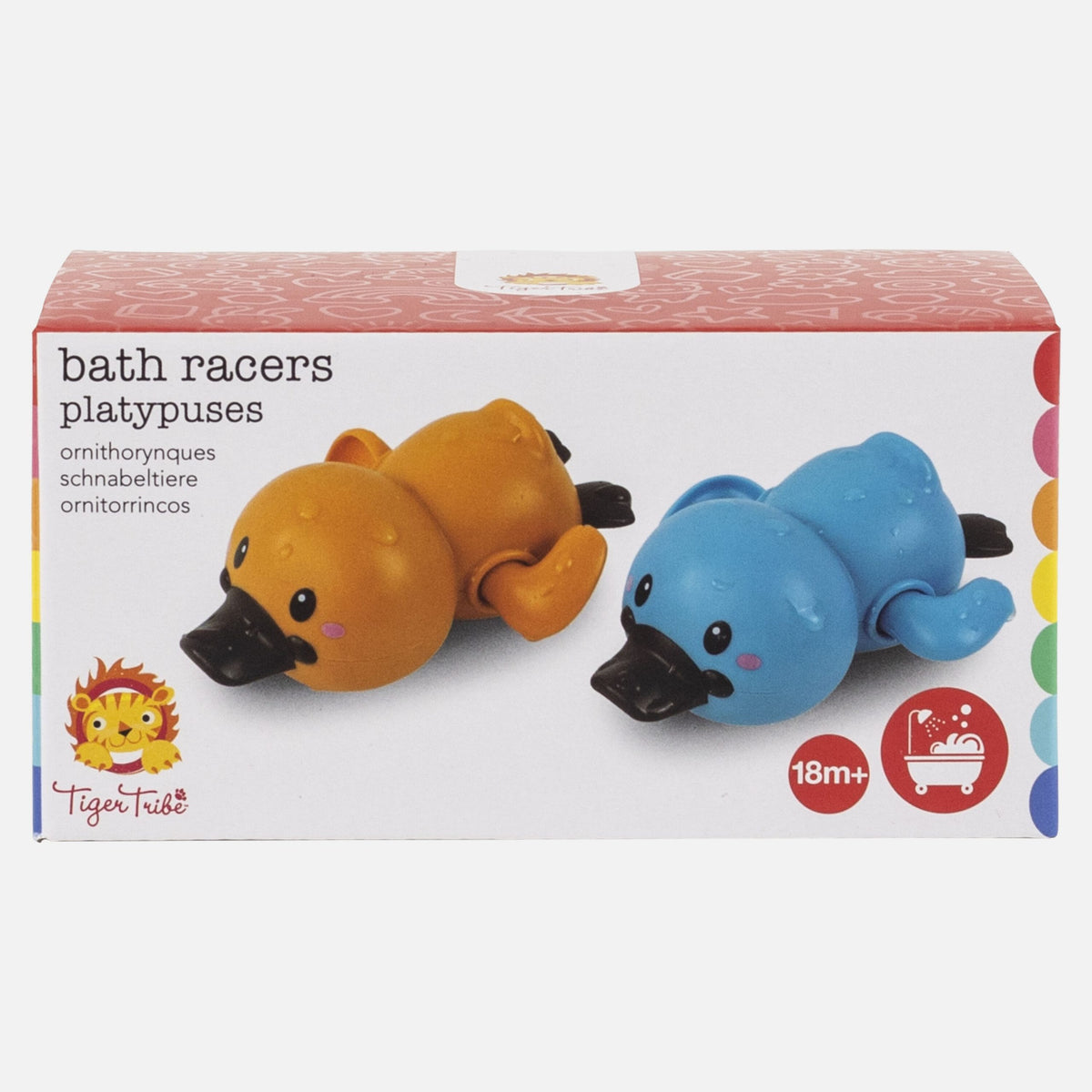 Tiger Tribe Badleksak Bath Racers Platypuses