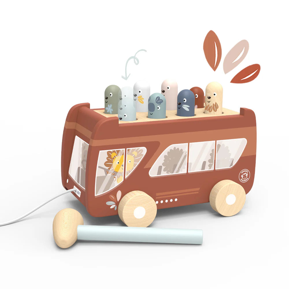 Speedy Monkey Dragleksak Bus Pounding Bench
