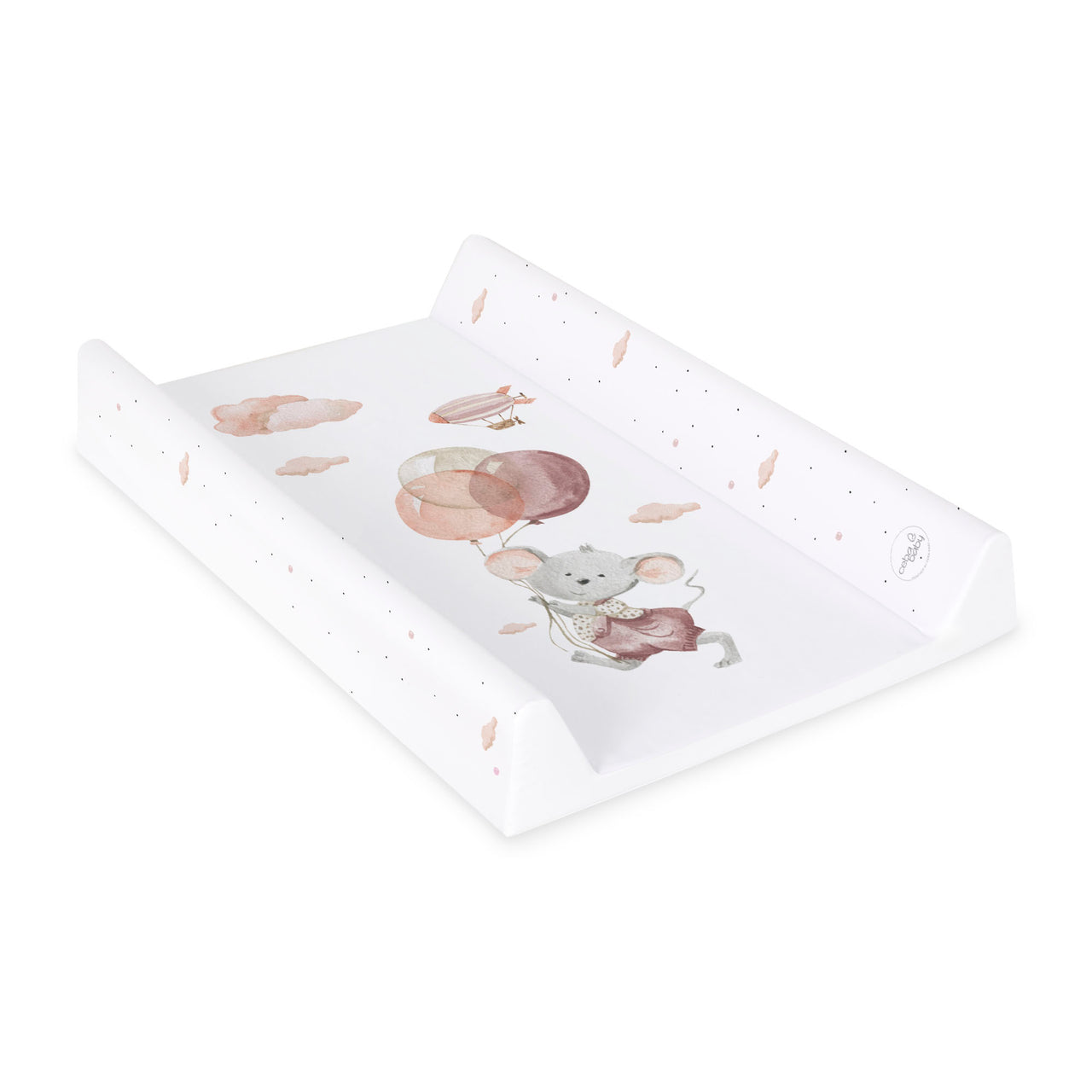 Ceba Baby Skötbädd Flygande Mus med höga kanter (70x50cm)