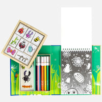 Thumbnail for Tiger Tribe Målarset med 10 tuschpennor Backyard Bugs