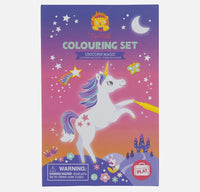 Thumbnail for Tiger Tribe Målarset med 10 tuschpennor Unicorn Magic