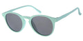 Dudes & Dudettes Klassiska solglasögon för barn - Matte Light Green (0-4år)