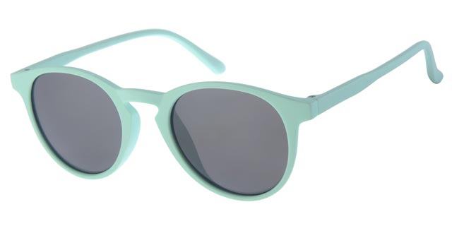 Dudes & Dudettes Klassiska solglasögon för barn - Matte Light Green (0-4år)